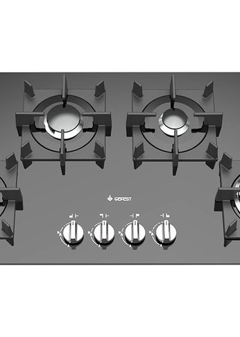 Газовая варочная панель GEFEST ПВГ 2250 К33 черный
