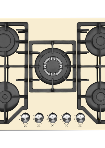 Газовая варочная панель Graude GS 70.1 C кремовый