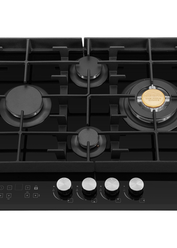 Газовая варочная панель Hiberg VM 6145 B черный