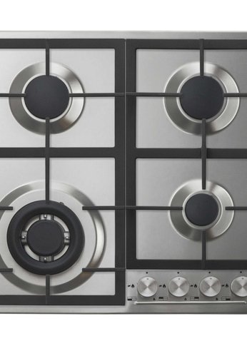 Газовая варочная панель Korting HG 665 CTX Нержавеющая сталь
