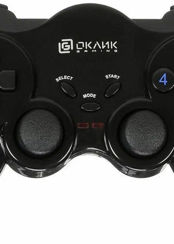 Геймпад Oklick GP-400MW черный USB Беспроводной виброотдача