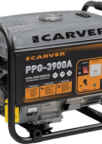 Генератор Carver PPG-3900А 3.2кВт