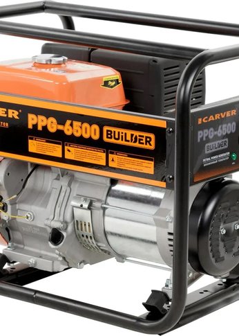 Генератор Carver PPG-6500 Builder 5.5кВт