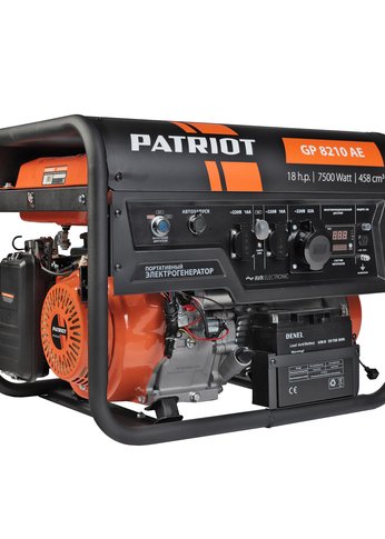 Генератор Patriot GP 8210AE 7.5кВт