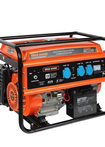Генератор Patriot Max Power SRGE 6500E 5.5кВт
