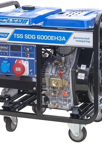 Генератор ТСС SDG 6000EH3A 6.5кВт