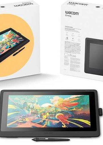 Графический планшет-монитор Wacom Cintiq DTK1660K0B LED USB черный