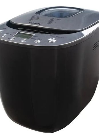 Хлебопечь Hyundai HYBM-P0212 600Вт черный/серебристый
