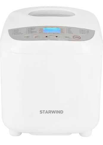 Хлебопечь Starwind SBM2085 600Вт белый/серебристый