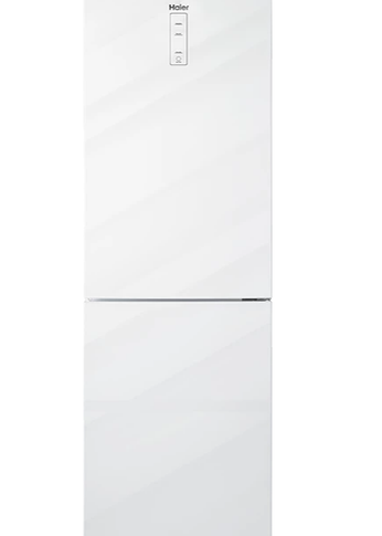 Холодильник Haier C2F637CGWG белое стекло (двухкамерный)