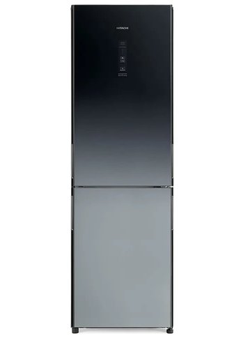 Холодильник Hitachi R-BG410PUC6X XGR черный/серый инвертер (двухкамерный)