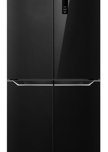Холодильник Kraft Technology TNC-NF702ICB черный глянец (трехкамерный)