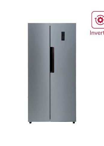 Холодильник LEX LSB520DgID Side-by-Side, No Frost, инверторный, темно серый