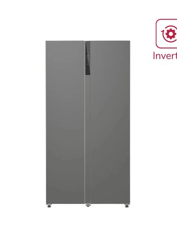 Холодильник LEX LSB530StGID Side-by-Side, No Frost, инверторный, стоун