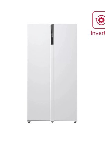 Холодильник LEX LSB530WID (Side-by-Side), No Frost, инверторный, белый