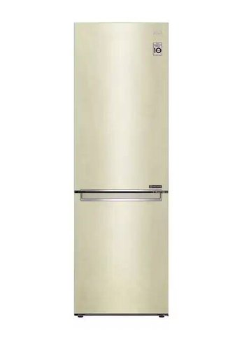 Холодильник LG GC-B459SECL бежевый двухкамерный горизонтальная ручка