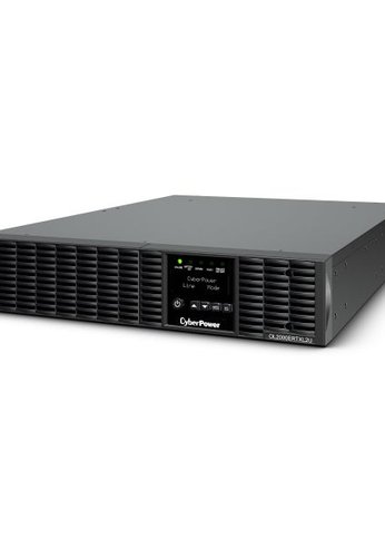 ИБП CyberPower OL2000ERTXL2U, Rackmount, Online, 2000VA/1800W, 8 IEC-320 С13, 1 IEC C19 розеток, USB&Serial, RJ11/RJ45, SNMPslot, LCD дисплей, Black,