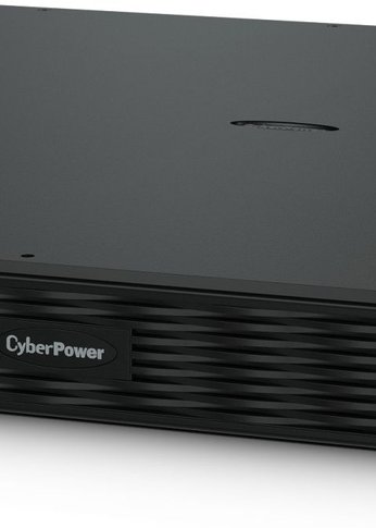 ИБП CyberPower PR1000ELCDRT1U, Rackmount, Rackmount, Line-Interactive, 1000VA/670W, 6 IEC-320 С13 розеток, USB&Serial, SNMPslot, LCD дисплей, Black,