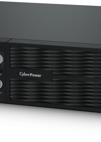 ИБП CyberPower PR1000ELCDRT2UA, Rackmount, Line-Interactive, 1000VA/900W, 8 IEC-320 С13 розеток, USB&Serial, RJ11/RJ45, SNMPslot, LCD дисплей, Black,