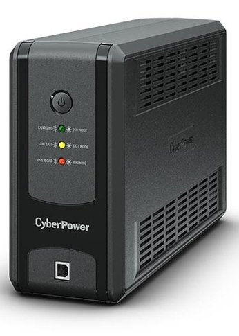 ИБП CyberPower UT850EG Line-interactive 850VA/480W (Euro x3, RJ11/RJ45, USB-порт, 280x174x84(мм), 4,2кг)