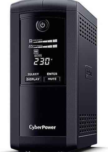 ИБП CyberPower VP700ELCD Line-interactive 700VA/390W (Euro x4, RJ11/RJ45, USB-порт, 260x227x100(мм), 5,14кг)