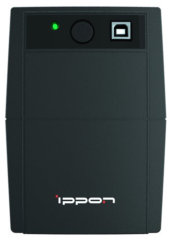 ИБП Ippon Back Basic 1050S Euro 600Вт 1050ВА черный