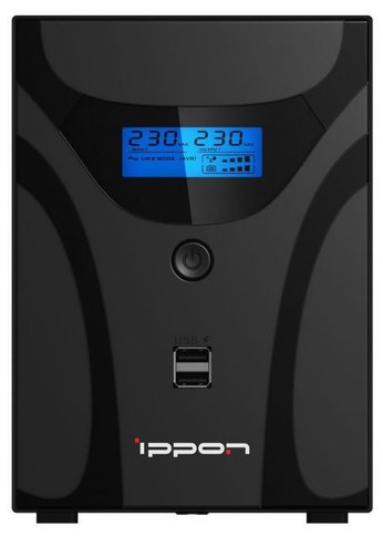 ИБП Ippon Smart Power Pro II 1200 720Вт 1200ВА черный