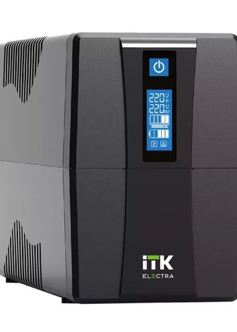 ИБП ITK Electra EET-0800VA-1-001-S 480Вт 800ВА черный