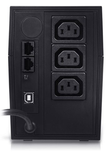 ИБП Powercom Raptor RPT-800AP 480Вт 800ВА черный