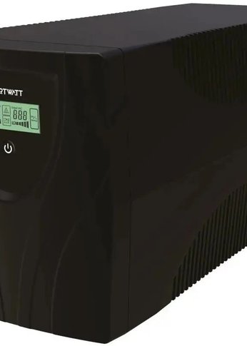 ИБП Smartwatt UNI PRO LCD 1000 700Вт 1000ВА черный