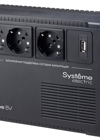 ИБП Systeme Electriс BV BVSE800RS 480Вт 800ВА черный