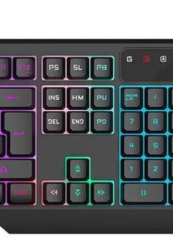 Игровой набор A4Tech Bloody B1700 проводной LED черный