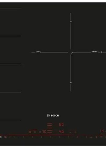 Индукционная варочная панель Bosch PXE801DC1E черный