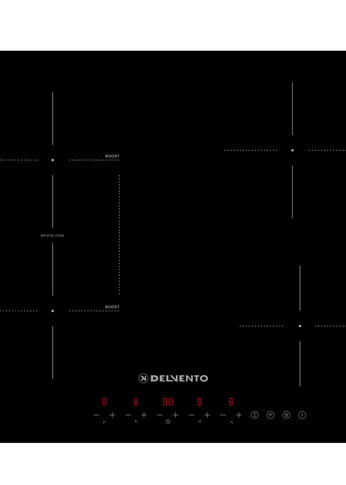 Индукционная варочная панель Delvento V60I74S200 черный