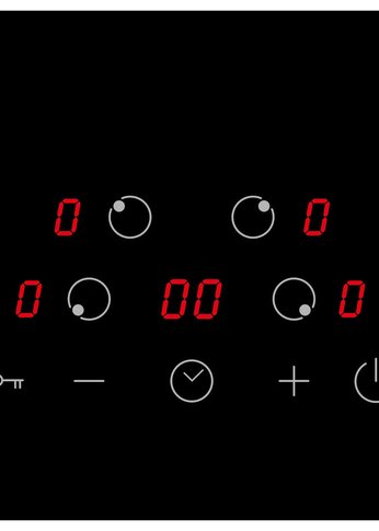 Индукционная варочная панель Korting HI 64013 B Черный