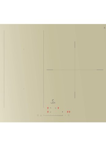 Индукционная варочная панель Lex EVI 631A IV слоновая кость