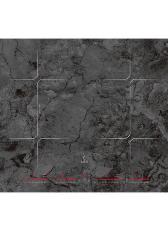 Индукционная варочная панель Lex EVI 640-1 F DS серый