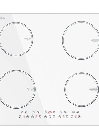 Индукционная варочная панель Maunfeld CVI594WH белый