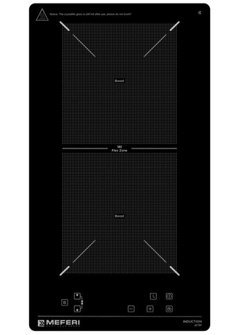 Индукционная варочная панель Meferi MIH302BK ULTRA черный