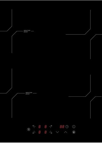 Индукционная варочная панель Zigmund & Shtain CI 33.6 B