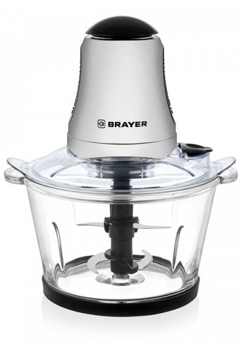 Измельчитель Brayer BR1402 1.5л 400Вт серебристый