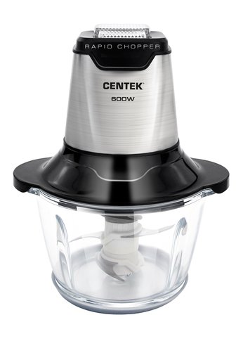 Измельчитель Centek CT-1392 1.2л 600Вт серебристый