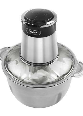 Измельчитель Centek CT-1399 2.5л 350Вт серебристый