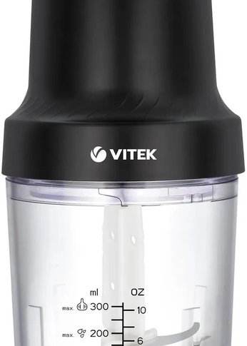 Измельчитель электрический Vitek VT-7131 0.3л. 800Вт черный