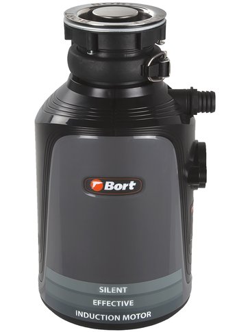Измельчитель пищевых отходов Bort Alligator Plus 750Вт 1450мл 0,75л.с. 350х190 мм 25.5 x 2 93410761