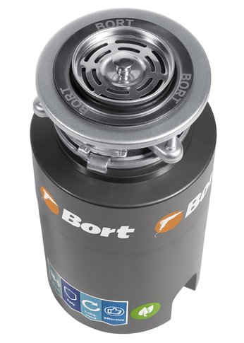 Измельчитель пищевых отходов Bort TITAN 4000 (Control), 93410242, 390Вт., 1310мл.