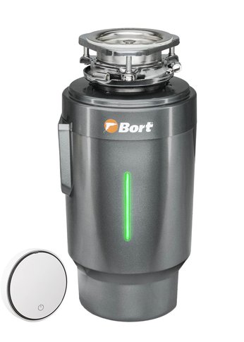 Измельчитель пищевых отходов Bort TITAN 6000 Control 600Вт 1400мл (93417876)