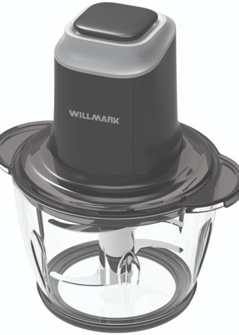 Измельчитель Willmark WMC-5288 1.2л 400Вт черный/серый