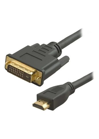 Кабель 5bites APC-080-020  HDMI M /  DVI M / 24+1 / DUAL LINK / 2M