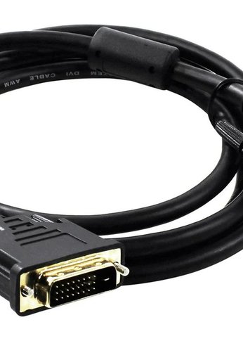 Кабель 5bites APC-096-020  DVI M / DVI M (24+1) double link, зол.разъемы, ферр.кольца, 2м.